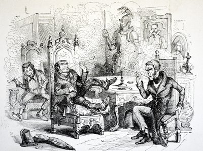 A régi kíváncsiság boltja, 1841 alkotó: Hablot Knight Browne